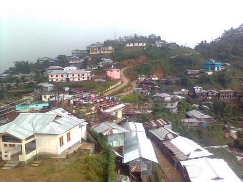 A side view of Longleng Town. Phom Students' Conference on September 8 demanded the upgrading of the power division in the district to Executive Engineer. (Photo: longleng.nic.in